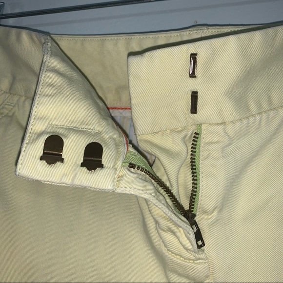 J.Crew size 2 low fit yellow shorts - Picture 6 of 15